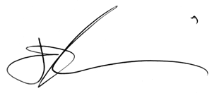 Franjo Bobinac signature